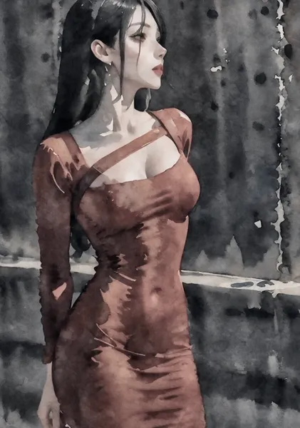 Red Melancholy - M&K art studio