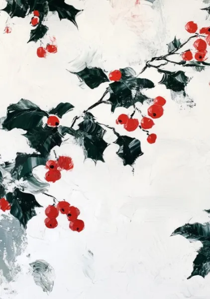 Winter Berries - PosterCircus