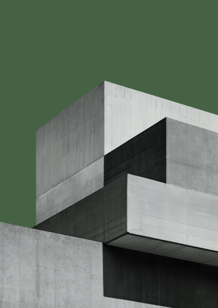 Brutalist Geometry - PosterCircus