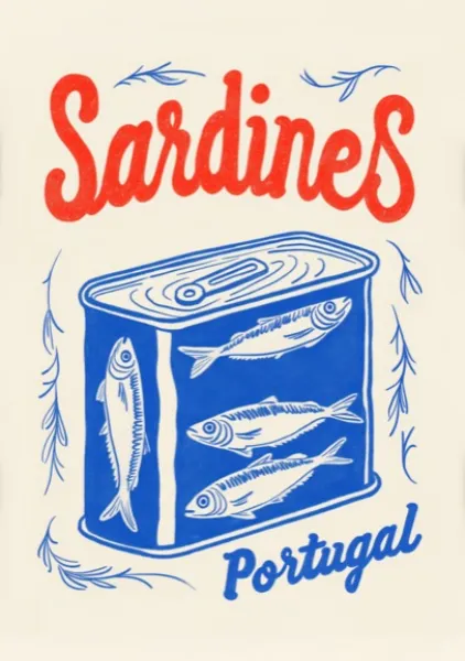 Sardines from Portugal - PosterCircus