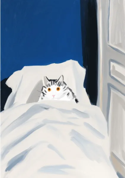 Waiting in Bed - PosterCircus