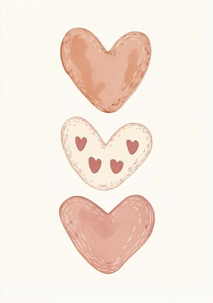 Stitched Hearts - PosterCircus