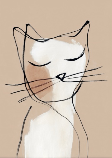 Dreaming Cat - PosterCircus