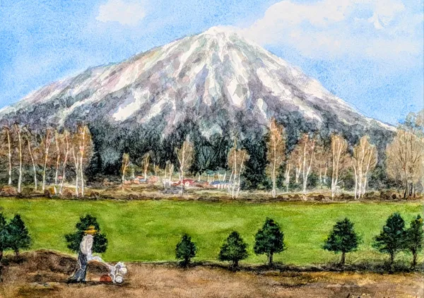 春耕（羊蹄と生きる） - kiyohiro Hasegawa