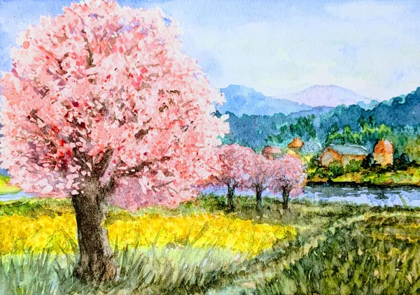 ふる里の山桜 - kiyohiro Hasegawa