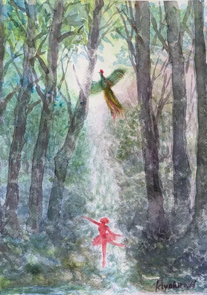 鳳凰とバレリーナ - kiyohiro Hasegawa