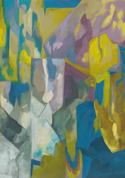 Blue Abstraction - Anna Podlewska