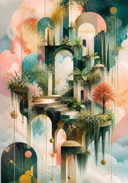 Floating Eden | 空中庭園 - 花mizuki