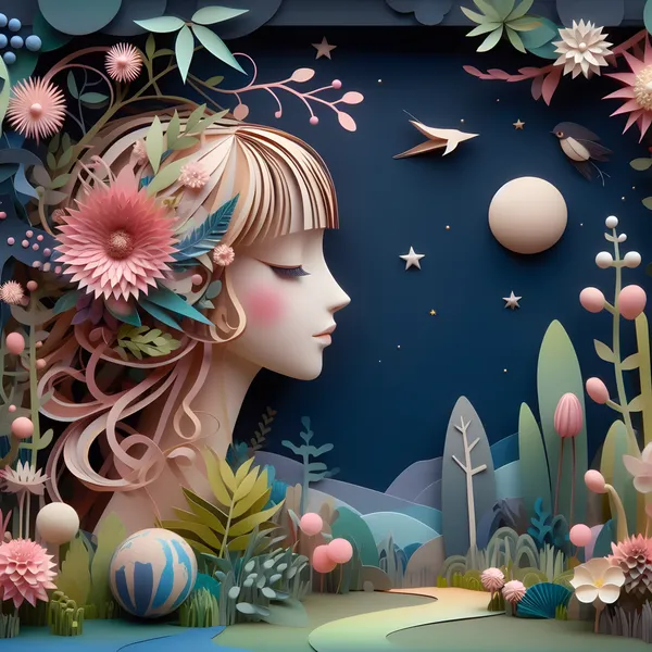paper diorama #5 - Idobon