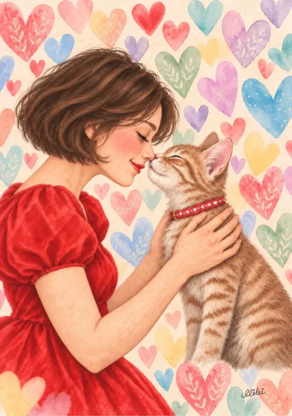 La Vie en Rouge Collection 01 — My Lovely Days 01　愛はここにある Love Is Here - Miki Oono