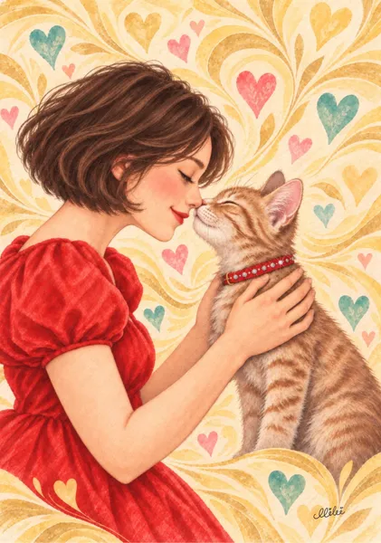 La Vie en Rouge Collection 01 — My Lovely Days 02　心かさねて Heart to Heart - Miki Oono