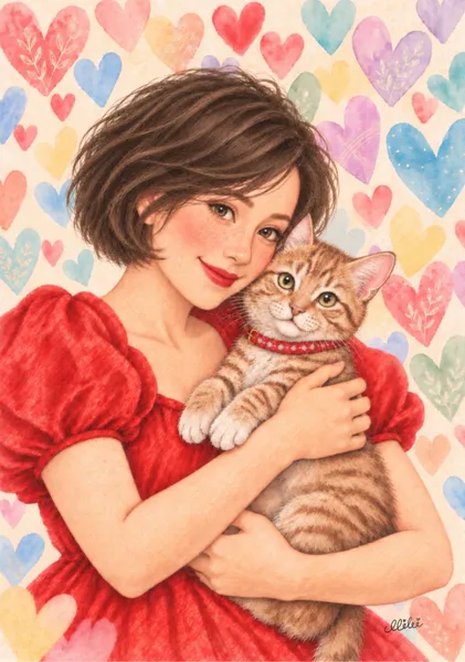 La Vie en Rouge Collection 01 — My Lovely Days 04　しあわせは腕のなか Happiness in My Arms - Miki Oono