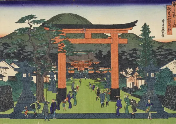 Japanese Wall Art Print - Fushimi Inari Taisha - VIEWFIND