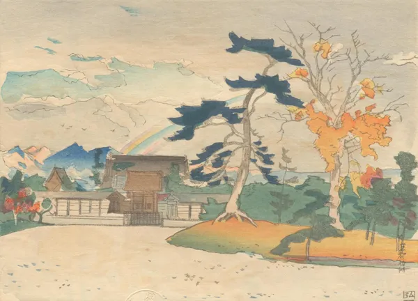 Japanese Wall Art Print - Kyoto Imperial Palace - VIEWFIND