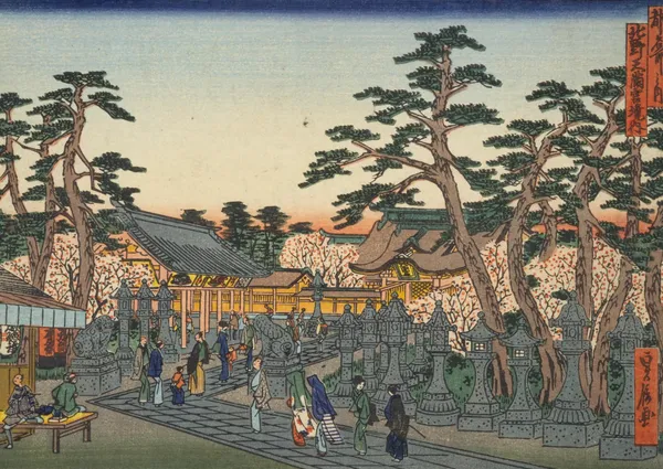 Japanese Wall Art Print - Kitano Tenmangu - VIEWFIND