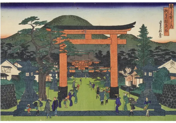 Historic Kyoto Wall Art — Fushimi Inari | Japanese Giclée Print - VIEWFIND