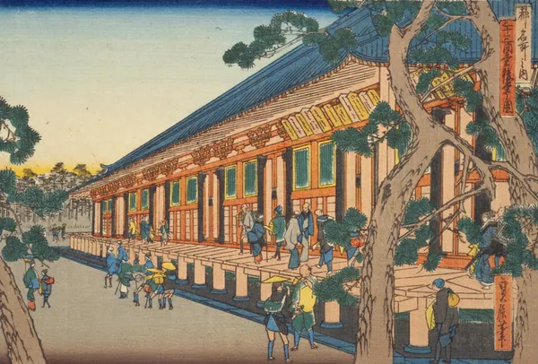 Japanese Wall Art Print - Sanjusangendo - VIEWFIND