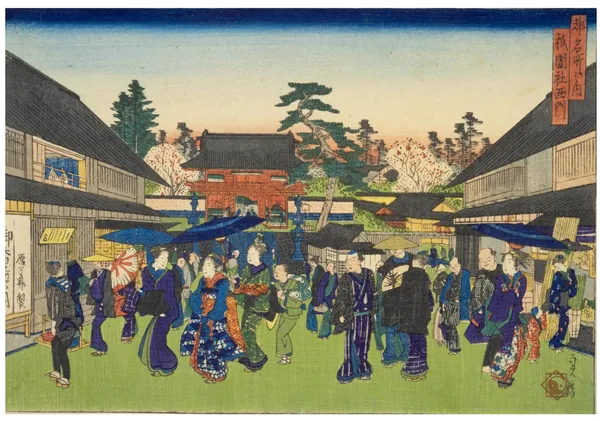 Historic Kyoto Wall Art — Yasaka Shrine | Japanese Giclée Print - VIEWFIND