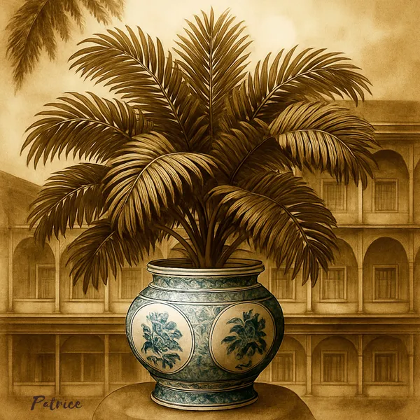 The Same Vessel : Noon in the Courtyard {04} - Patrick John Bennett {pseudonym Patrice}