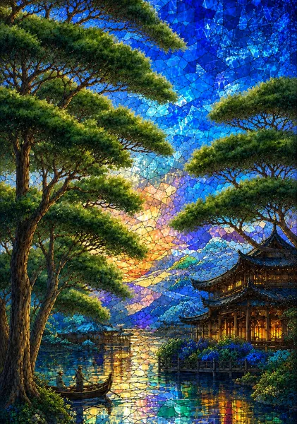 瑠璃光の水都 - SHU ARTWORKS