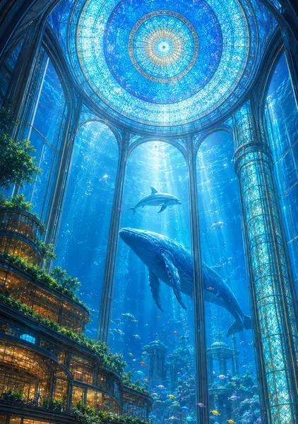 AQUA CATHEDRAL - SHU ARTWORKS