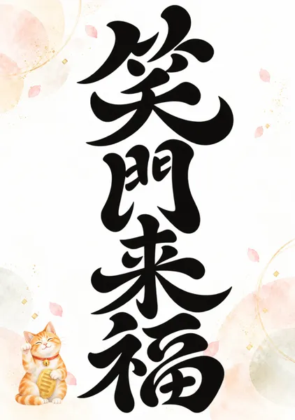 Shomon Raifuku — 笑門来福 - WonderLumina