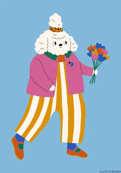 I brought you flowers - Jennifer Bouron