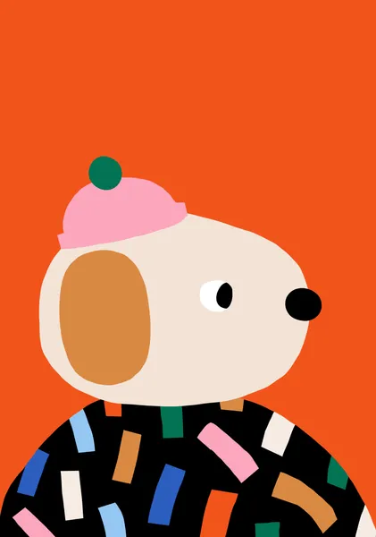 80s dog - Jennifer Bouron