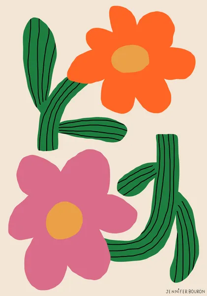 Happy flowers - Jennifer Bouron