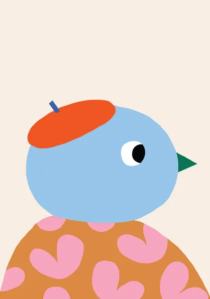 Blue bird - Jennifer Bouron