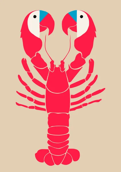 A parrot lobster - Russosky