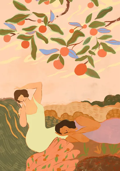 An Afternoon Nap - Arty Guava
