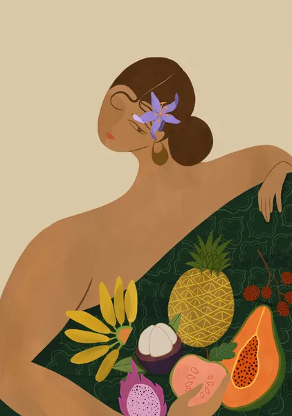 The Fruit Seller - Arty Guava