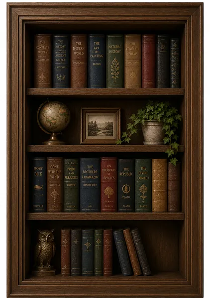 Trick Art - The Bookshelf - Guts