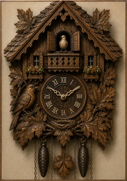 Trick Art - The Cuckoo Clock - Guts