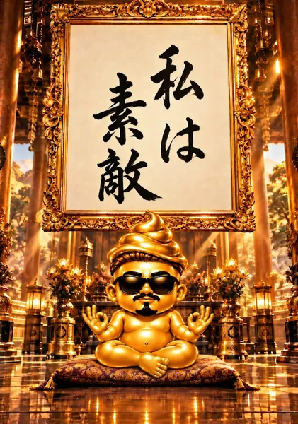 金言 by 黒井小鳥　私は素敵　（Golden Words by Kuroi Kotori – I Am Wonderful） - 上也K