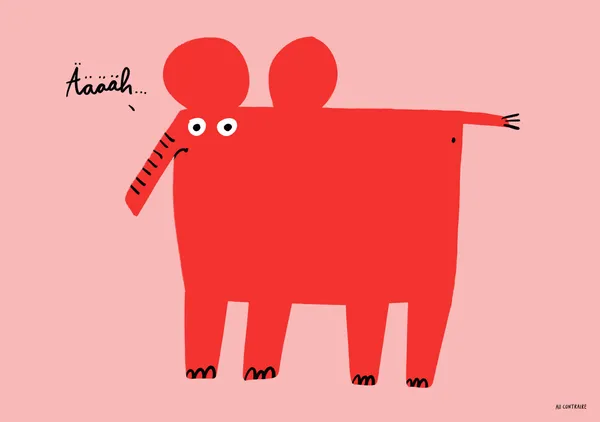 Confused Elephant - Au Contraire