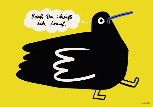 Grumpy Bird - Au Contraire