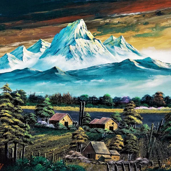 田園の雪山 - 岡村偉生