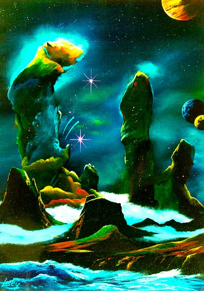 馬頭星雲の見える星 - 岡村偉生