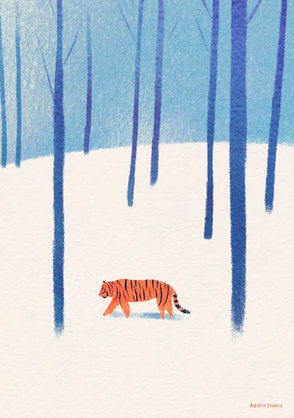 Tiger in the Snow - Henry Rivers