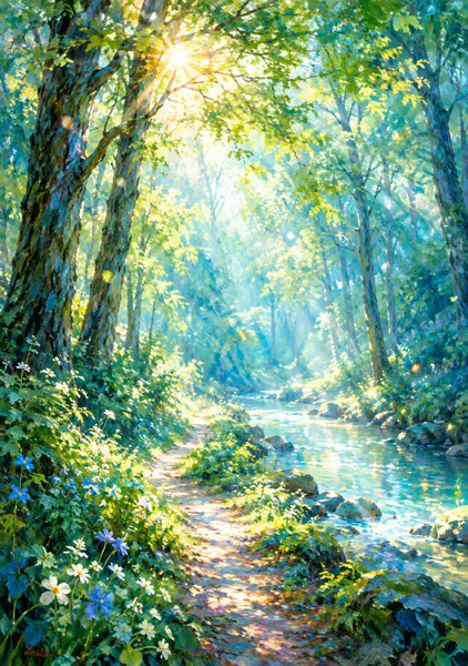 光の森 ― 木漏れ日の幸福 ― - 霧の森蘭丸
