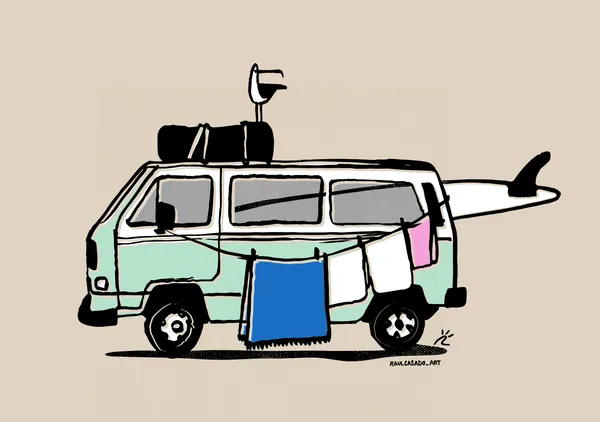 Laundry longboards & seagull tales - Raül Casado