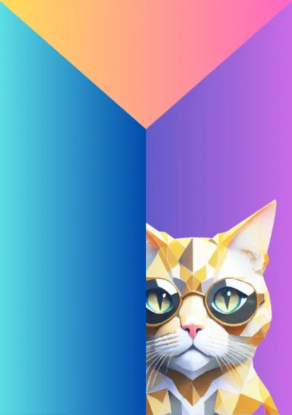 メガネをかけた猫 - oto