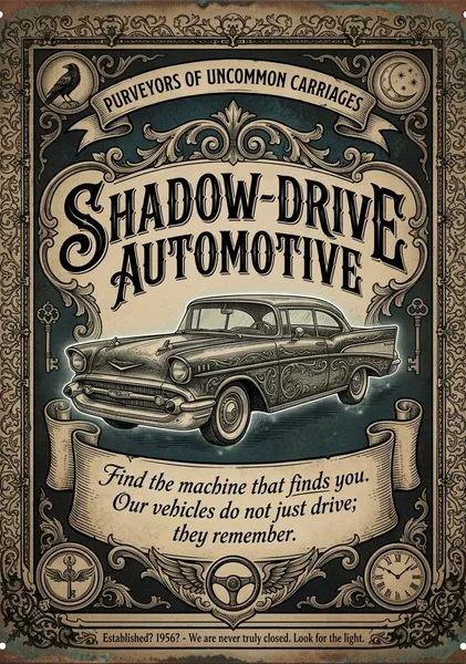 ZZZ-HIROSHI ARCHIVE No.0017　SHADOW-DRIVE AUTOMOTIVE - ZZZ-HIROSHI