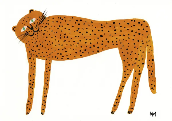Green eyed leopard. - Nancy McKie