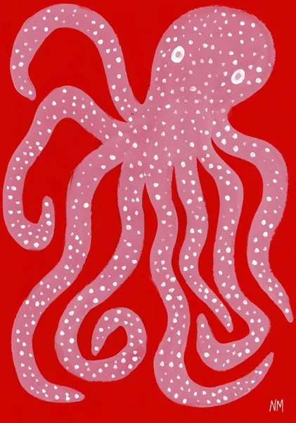 Pink octopus. - Nancy McKie