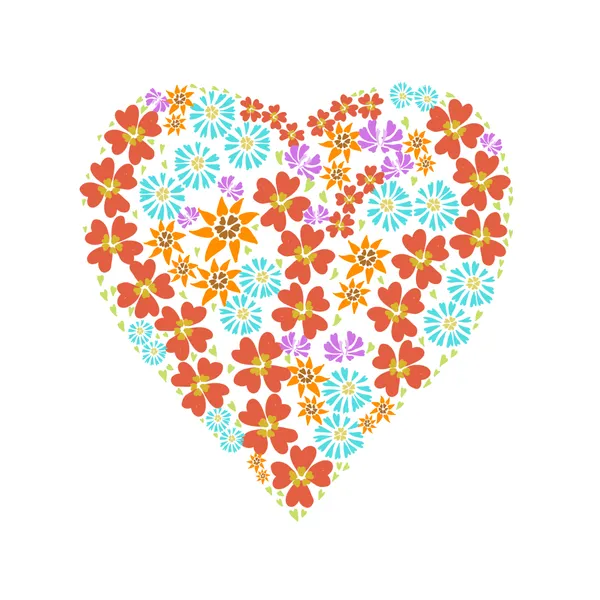ハートの花(heart flowers) - nuchi heart