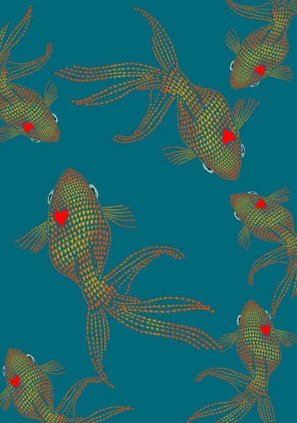 金魚(goldfish) - nuchi heart