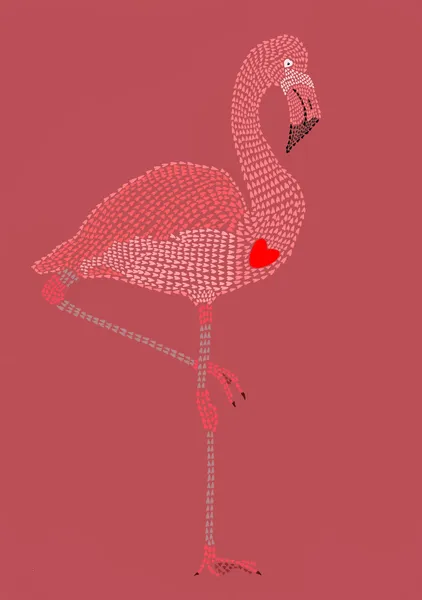フラミンゴ(Flamingo) - nuchi heart